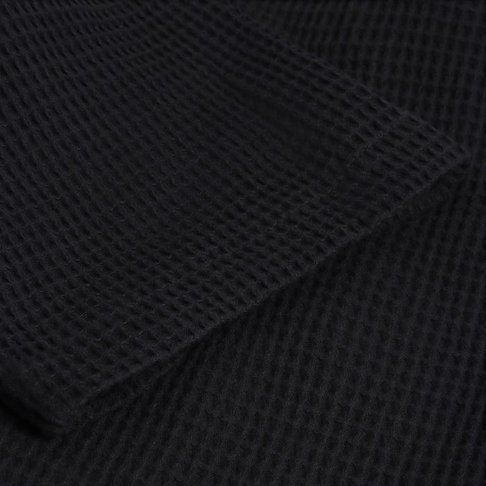 Халат вафельный мужской SL HOME: Boho "Дарк Маре", размер S, 100% хлопок, 280 г/м2