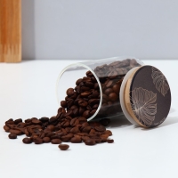 Банка для хранения сыпучих продуктов и круп &laquo;Тропики&raquo;, 100 мл