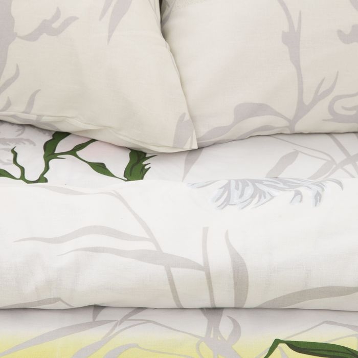 Постельное бельё "Этель" дуэт Ромашковое поле 143х215 см - 2 шт, 240х220 см, 70х70 см - 2 шт., 100% хлопок, бязь 125 г/м&sup2;