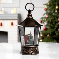 Фигура светодиодная «Снежные чудеса», 22х14 см, музыка, батарейки ААх3 (не в комплекте), USB, свечение тёплое белое Фигура светодиодная «Снежные чудеса», 22х14 см, музыка, батарейки ААх3 (не в комплекте), USB, свечение тёплое белое