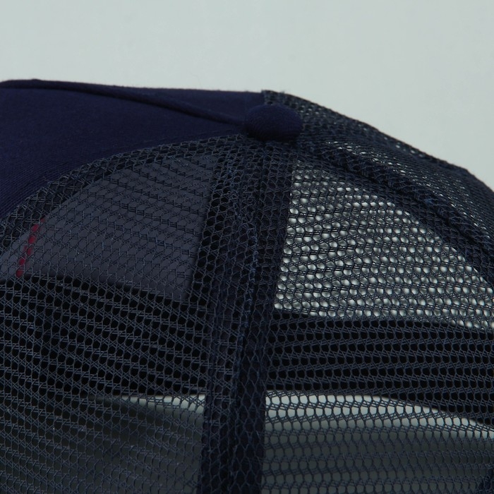 Кепка женская с сеткой «Ангел», цвет синий, р-р 56 Кепка женская с сеткой «Ангел», цвет синий, р-р 56