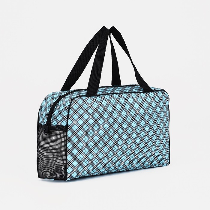 Косметичка на молнии, цвет голубой Косметичка на молнии, цвет голубой