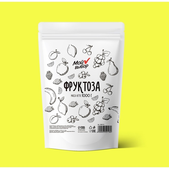 Фруктоза Фруктоза "Мой выбор", 1000 гр.
