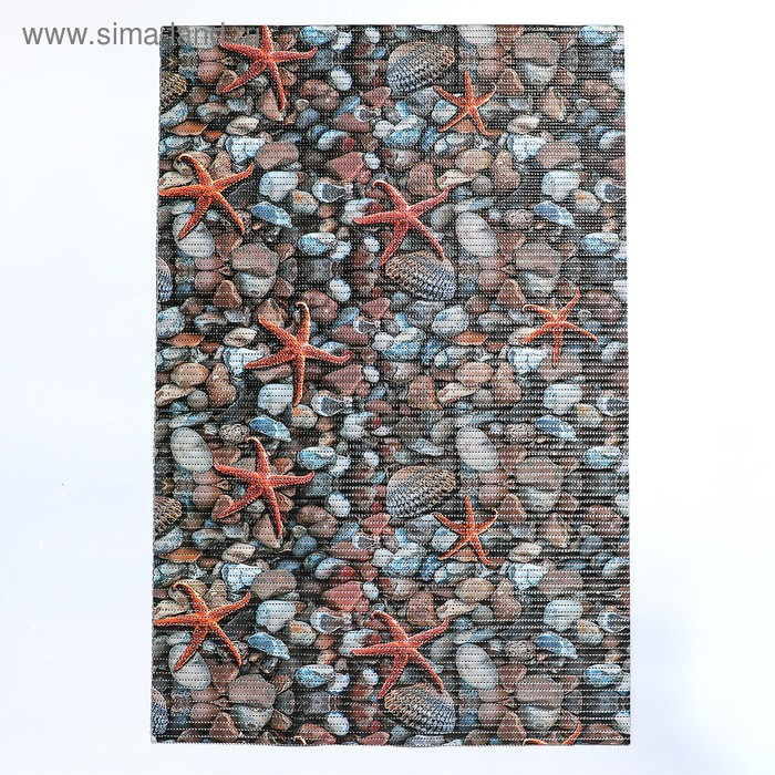 Коврик для ванной комнаты &laquo;Ассорти&raquo;, 65&times;100 см, цвет микс