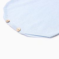 Комбинезон детский вязаный MINAKU, рост 92-98, цвет голубой