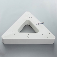 Люстра "Треугольник" LED 36Вт 4000К белый 60х46х70 см BayerLux Люстра "Треугольник" LED 36Вт 4000К белый 60х46х70 см BayerLux