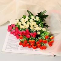 Букет "Роза Клер галант" 24 см, микс Букет "Роза Клер галант" 24 см, микс