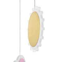 Светильник подвесной "Рассвет" LED 36Вт цветной 30х5х60см