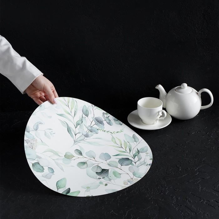 Салфетка сервировочная на стол &laquo;Акварель&raquo;, d=36 см