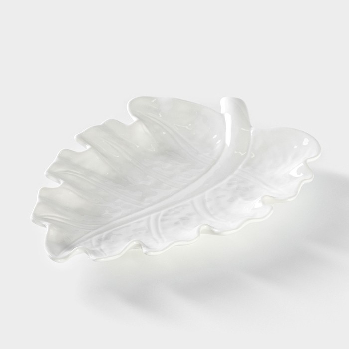 Блюдо керамическое &laquo;Лист&raquo;, 30&times;20 см