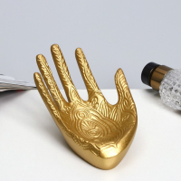 Подставка для украшений &laquo;Ладонь&raquo; 14&times;9&times;9, цвет золото