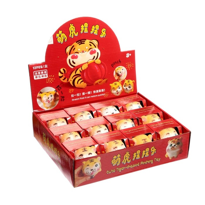 Мялка &laquo;Тигрёнок&raquo; с пастой, цвета МИКС