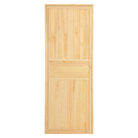 Дверь для бани и сауны ХВОЯ 180х70 см