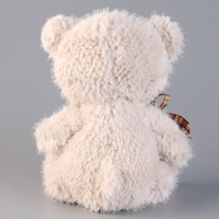 Мягкая игрушка «Мишка» с бантиком, 24 см, бежевый Мягкая игрушка «Мишка» с бантиком, 24 см, бежевый