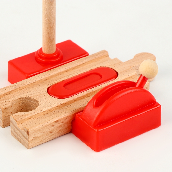 Детский регулируемый переезд для железной дороги, 9,5 &times; 8 &times; 8,5 см