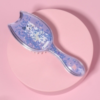 Расчёска - шейкер, 6 × 16 см, цвет фиолетовый Расчёска - шейкер, 6 × 16 см, цвет фиолетовый