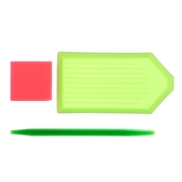 Алмазная мозаика с полным заполнением со светящимися стразами на холсте &laquo;Хищник&raquo;, 20 х 30 см