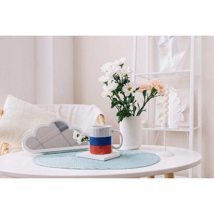 Кружка керамическая &laquo;Флаг России&raquo;, 340 мл