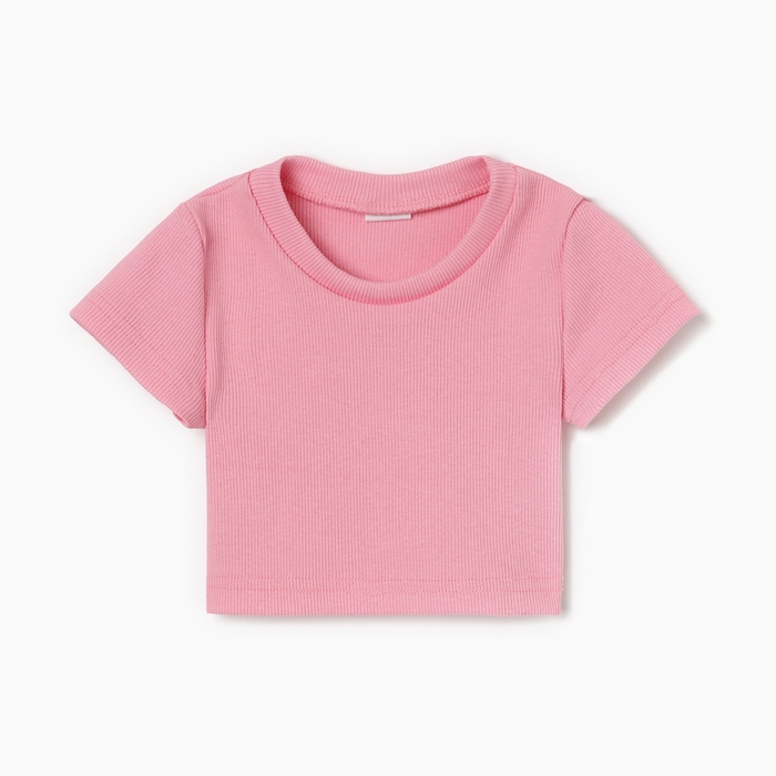 Футболка для девочки MINAKU, цвет розовый, рост 152 см