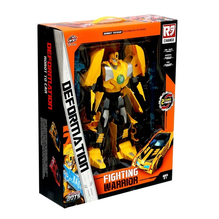 Робот &laquo;Автобот&raquo;, трансформируется, цвет жёлтый