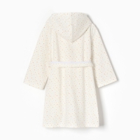 Халат для девочки НАЧЕС, цвет белый/звездочки, рост 116 см Халат для девочки НАЧЕС, цвет белый/звездочки, рост 116 см