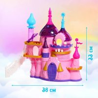 Замок для кукол, с фигурками, свет, звук, с аксессуарами Замок для кукол, с фигурками, свет, звук, с аксессуарами