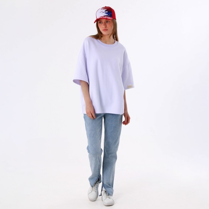 Кепка женская Ru sport, цвет красный, р-р 56 Кепка женская Ru sport, цвет красный, р-р 56