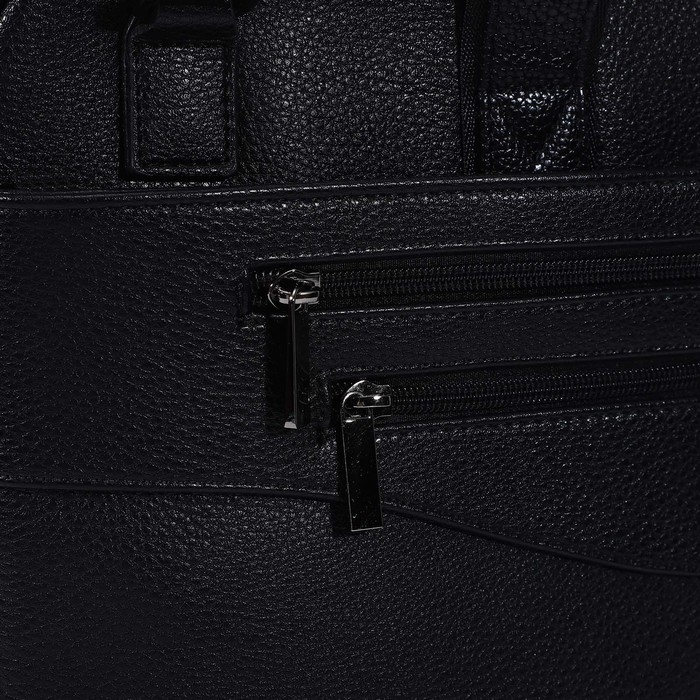 Сумка мужская, цвет чёрный