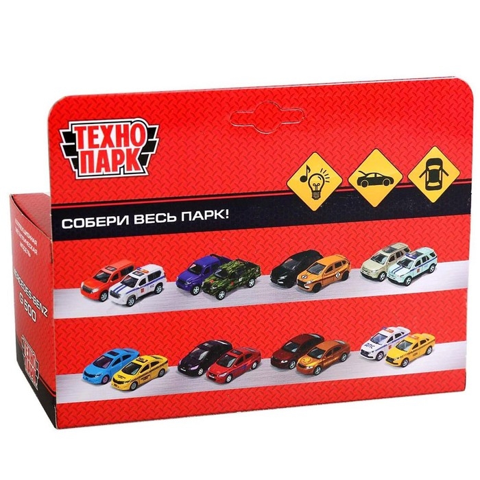 Машина металлическая инерционная Mercedes-Benxz G-class &laquo;Полиция&raquo; 12 см, световые и звуковые эффекты