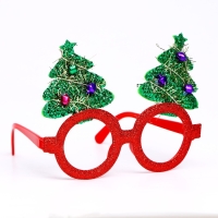 Карнавальные очки &laquo;Ёлочки&raquo; МИКС