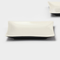 Набор тарелок керамических Magistro Matt black, 15&times;2 см, 2 шт