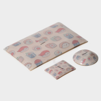 Набор для суши из стекла Доляна «Сет», 3 предмета: соусники 8×2 см, 8×6 см, подставка 25×15×2 см Набор для суши из стекла Доляна «Сет», 3 предмета: соусники 8×2 см, 8×6 см, подставка 25×15×2 см