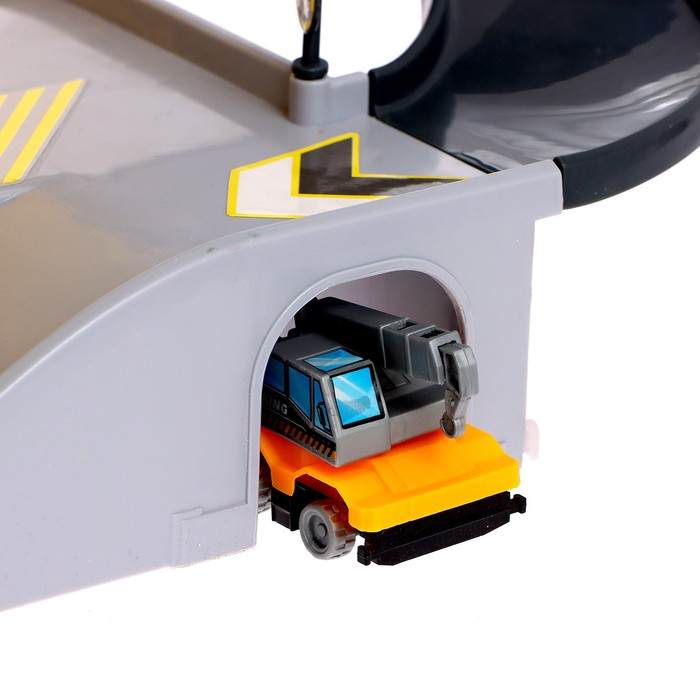 Игровой набор &laquo;Стройплощадка&raquo;, 2 уровня, вертолетная площадка