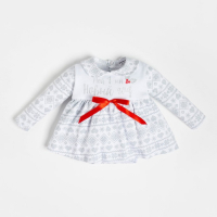 Боди-платье Крошка Я "Первый НГ", рост 74-80 см, белый