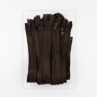 Молния &laquo;Трактор&raquo;, №8, разъёмная, 2 замка, замки автомат, 120 см, цвет коричневый, цена за 1 штуку