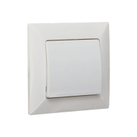 Выключатель Luazon Lighting "Антей", 10 А, 1 клавиша, скрытый, белый Выключатель Luazon Lighting "Антей", 10 А, 1 клавиша, скрытый, белый