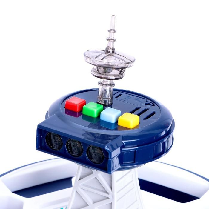 Парковка &laquo;Гонки по кругу&raquo;, 3 машинки в комплекте, свет и звук