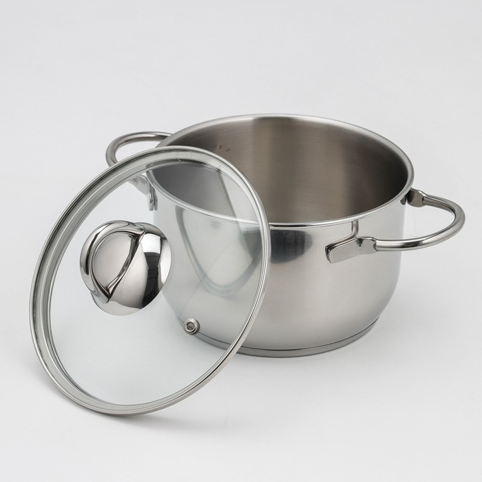 Кастрюля &laquo;Классика-прима&raquo;, 1.75 л, d=16 см, капсульное дно, индукция