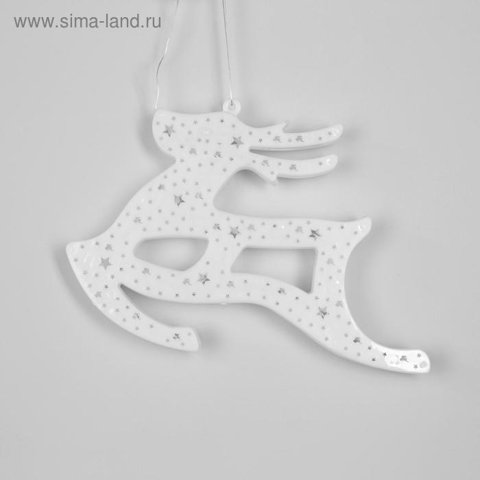 Светодиодная фигура «Олень» 30 × 23 см, пластик, 220 В, свечение мульти (RG/RB) Светодиодная фигура «Олень» 30 × 23 см, пластик, 220 В, свечение мульти (RG/RB)