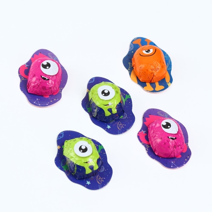 Конфеты шоколадные &laquo;Космического настроения&raquo; с формовым европодвесом, 35 г.