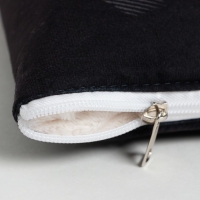 Подушка-плед Этель Bad Santa, подушка 40*40&plusmn;3 см, плед 100*150 см 100%п/э, 280 г/м2