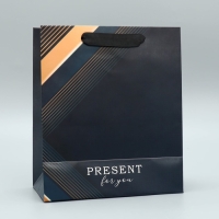 Набор пакетов подарочных ламинированных, двухсторонние, упаковка, &laquo;Мужчины с Марса&raquo; 12 х 15 х 5.5 см ‒ 40 х 31 х 11.5 см