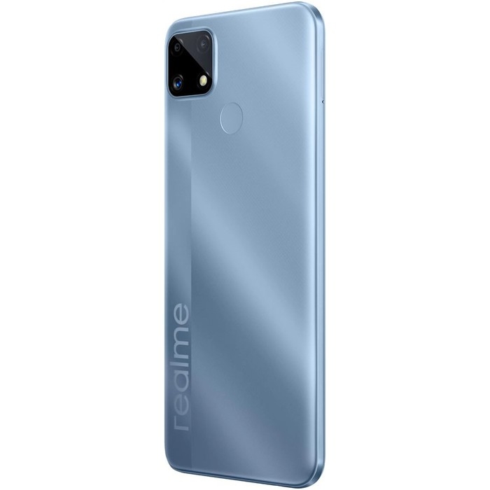 Смартфон Realme C25S, 6.5", LCD, 2 sim, 4 Гб, 128 Гб, 48 Мп, 8 Мп, 6000 мАч, NFC, синий