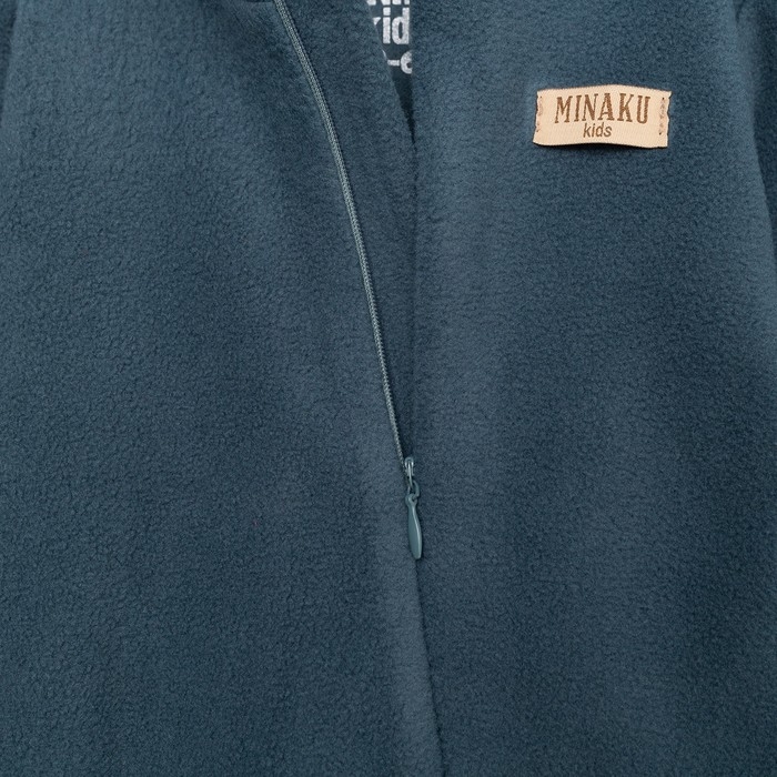 Комбинезон детский MINAKU цвет темно-серый, размер 86-92