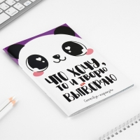 Скетчбук-каракули А5, 32 л &laquo;Панда&raquo;