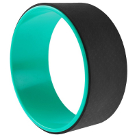 Йога-колесо Sangh «Лотос», 33×13 см, цвет мятный/чёрный Йога-колесо Sangh «Лотос», 33×13 см, цвет мятный/чёрный