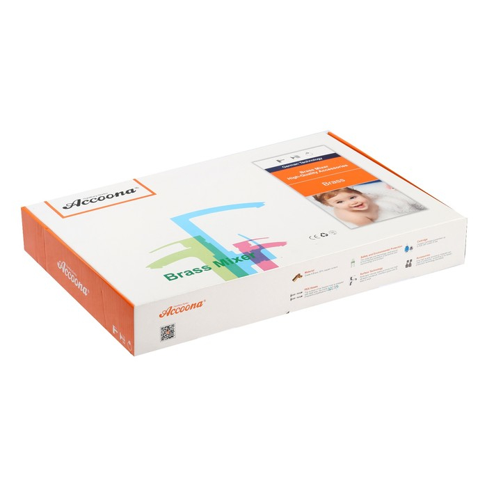 Cмеситель для кухни Accoona A5179FF-13, однорычажный, с выходом для питьевой воды, черный