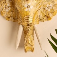 Сувенир дерево "Голова слона" 28х26х10,5 см Сувенир дерево "Голова слона" 28х26х10,5 см