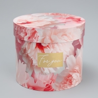 Набор шляпных коробок для цветов 4 в 1, упаковка подарочная, «Нежные цветы», 14 х 13 см - 20 х 17,5 см Набор шляпных коробок для цветов 4 в 1, упаковка подарочная, «Нежные цветы», 14 х 13 см - 20 х 17,5 см