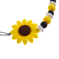 Держатель для соски - пустышки &laquo;Цветочек&raquo;, силиконовый